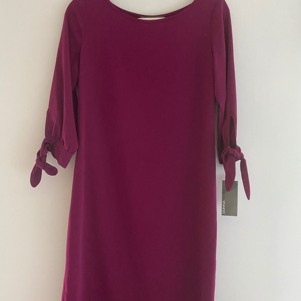 NWT Donna Ricco Purple Dress